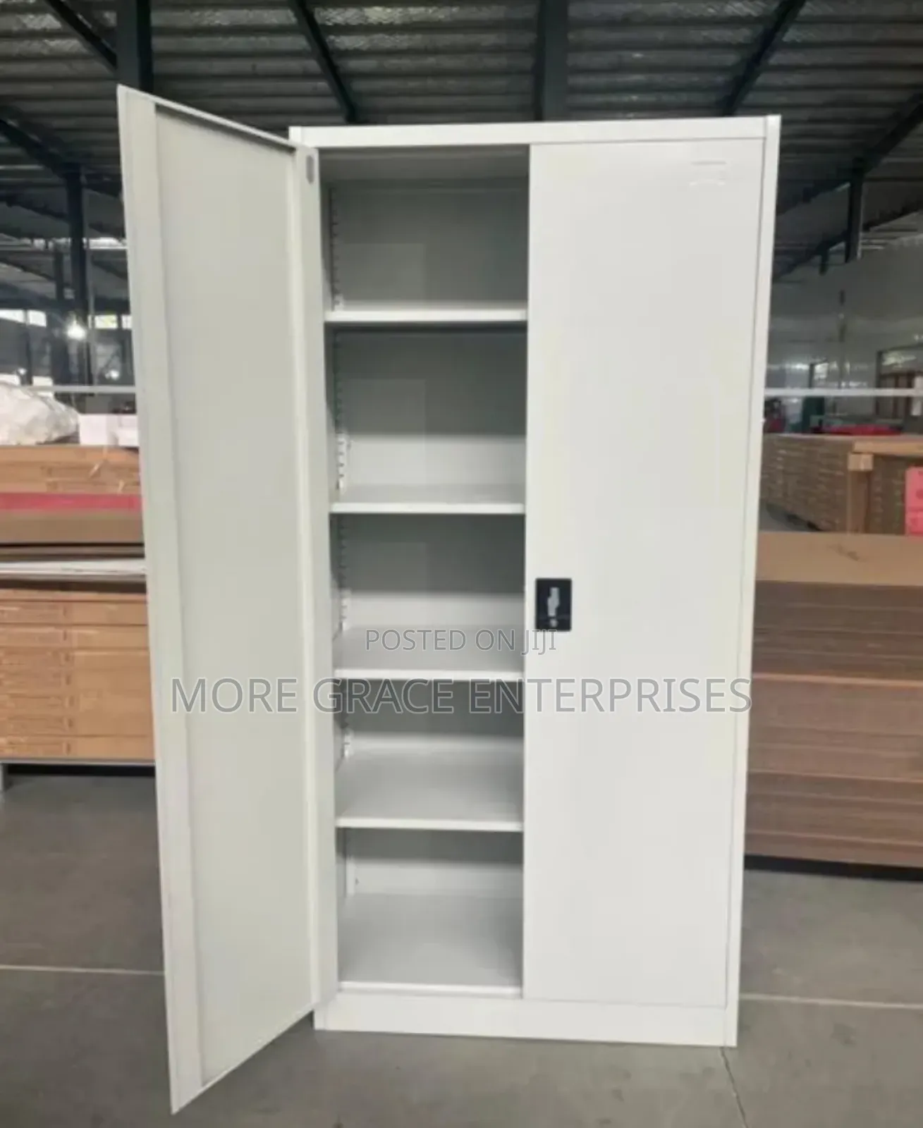 Office Metal Bookshelf (5 Partitions)