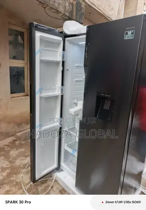 Polystar Side By Side Refrigerator With Inverter Motor