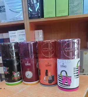 Cosmo Designs Perfumed Body Sprays.