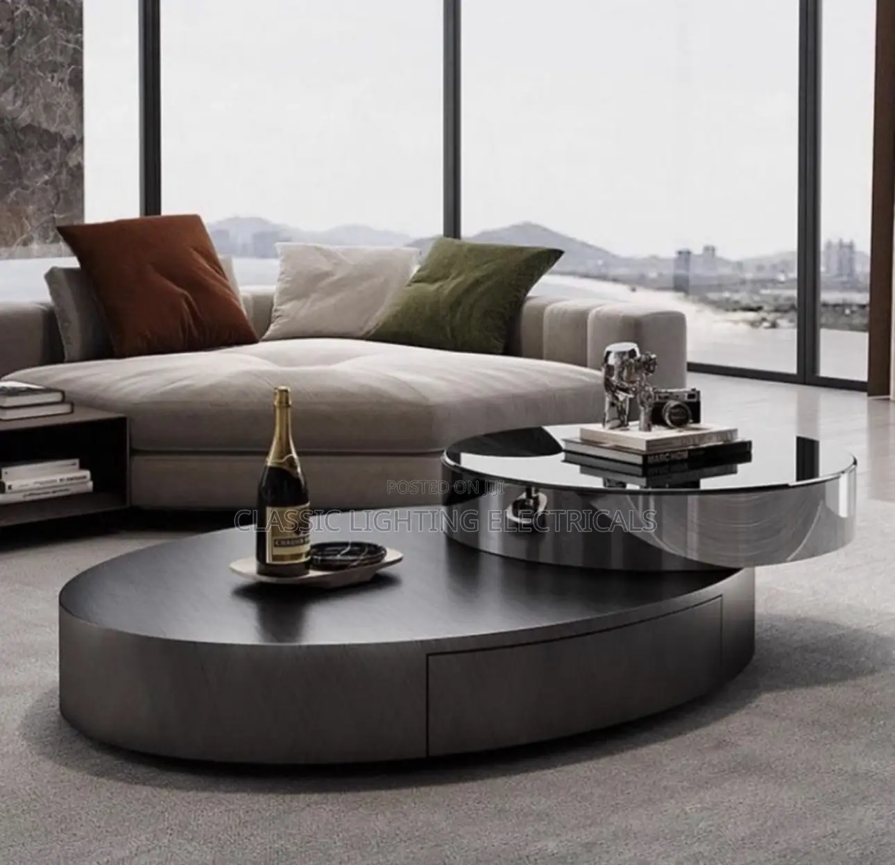 Coffee Table Living Room Table Nesting Neat Round Coffee Tables