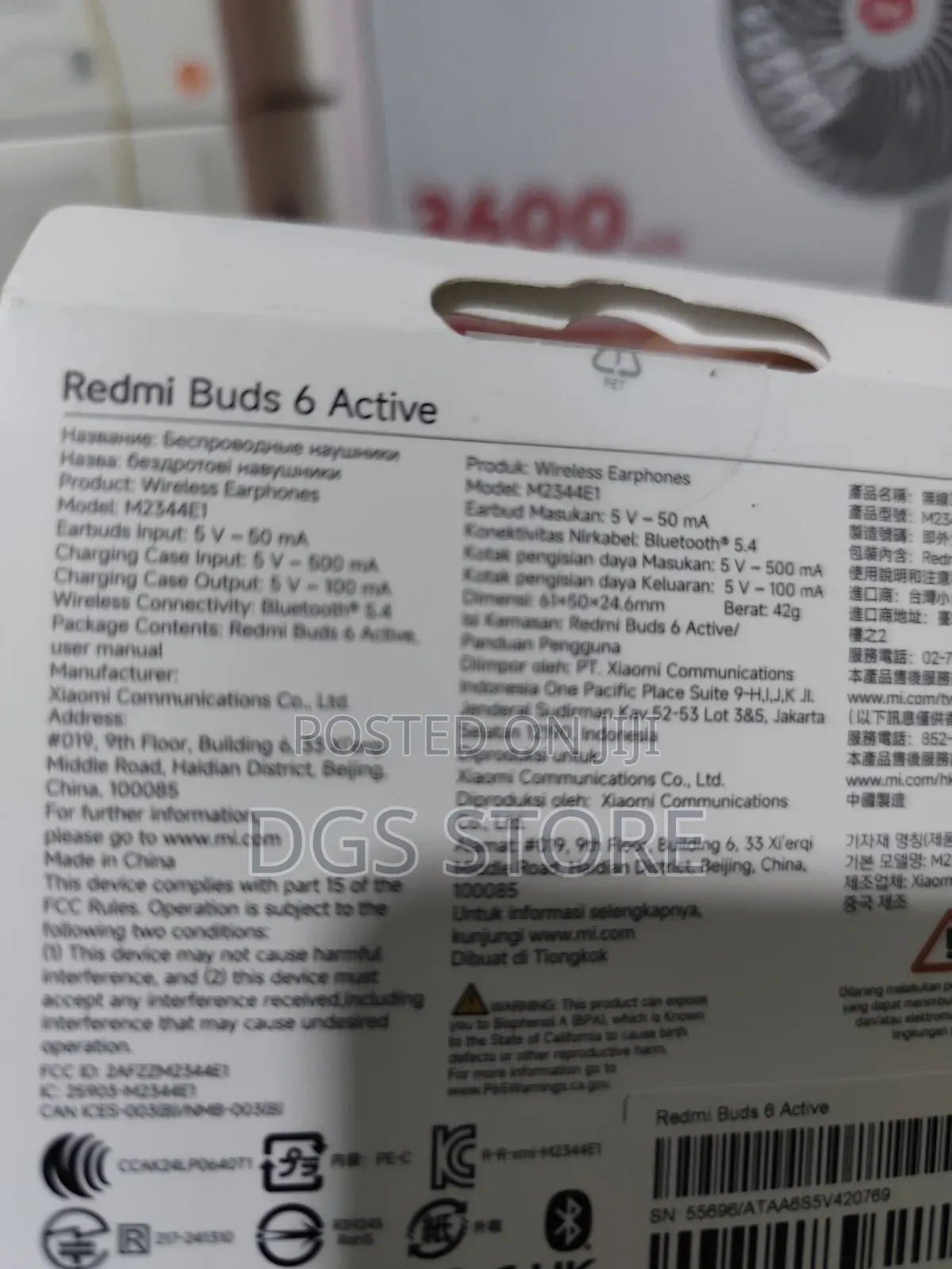 Redmi Buds 6 Active Bluetooth Earbuds