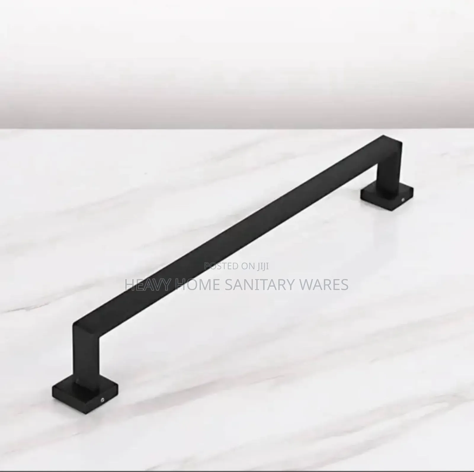Rich Black Towel Holder