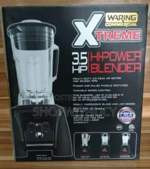 Hi- Power Commercial Blender, Waring Xtreme 3.5 Hp