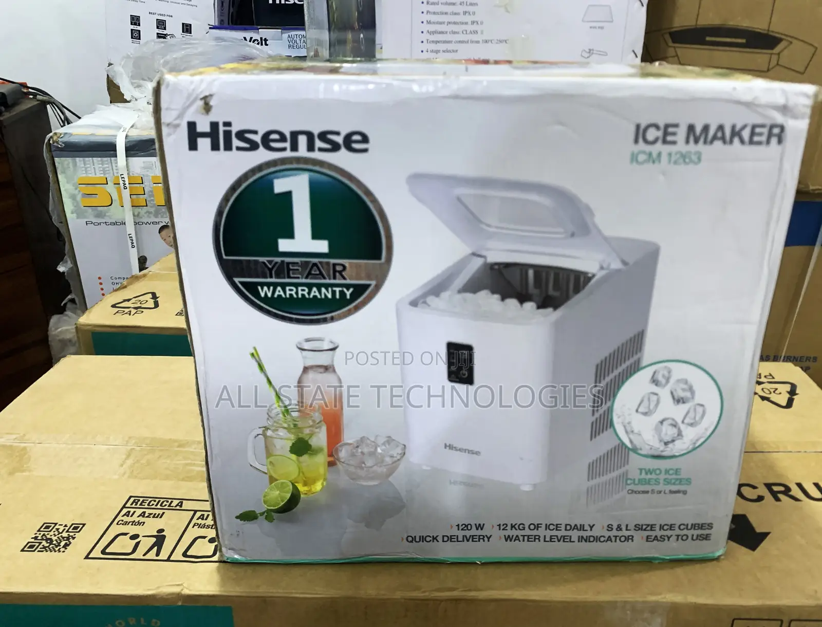 Hisense 12kg Ice Cube Maker
