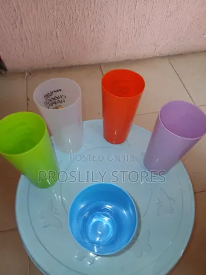 Plastic Cups 500ml X 12pcs