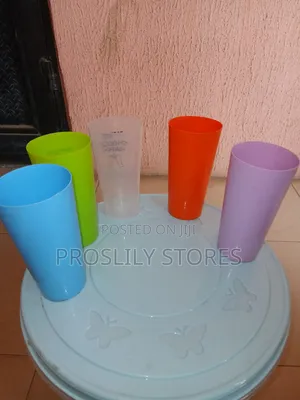 Plastic Cups 500ml X 12pcs