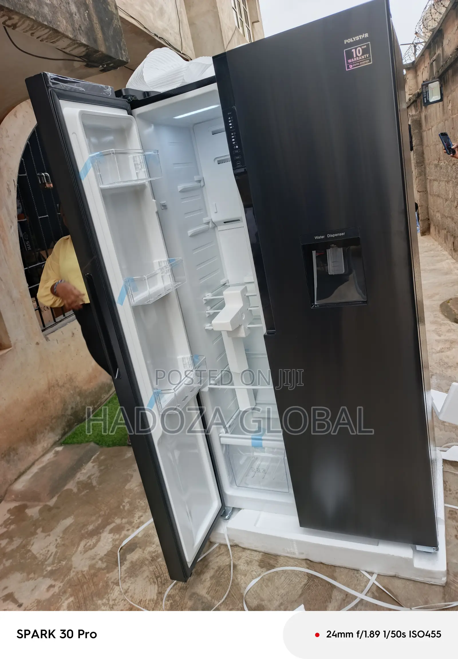 Polystar 520l Refrigerator Side-by-side Configuration