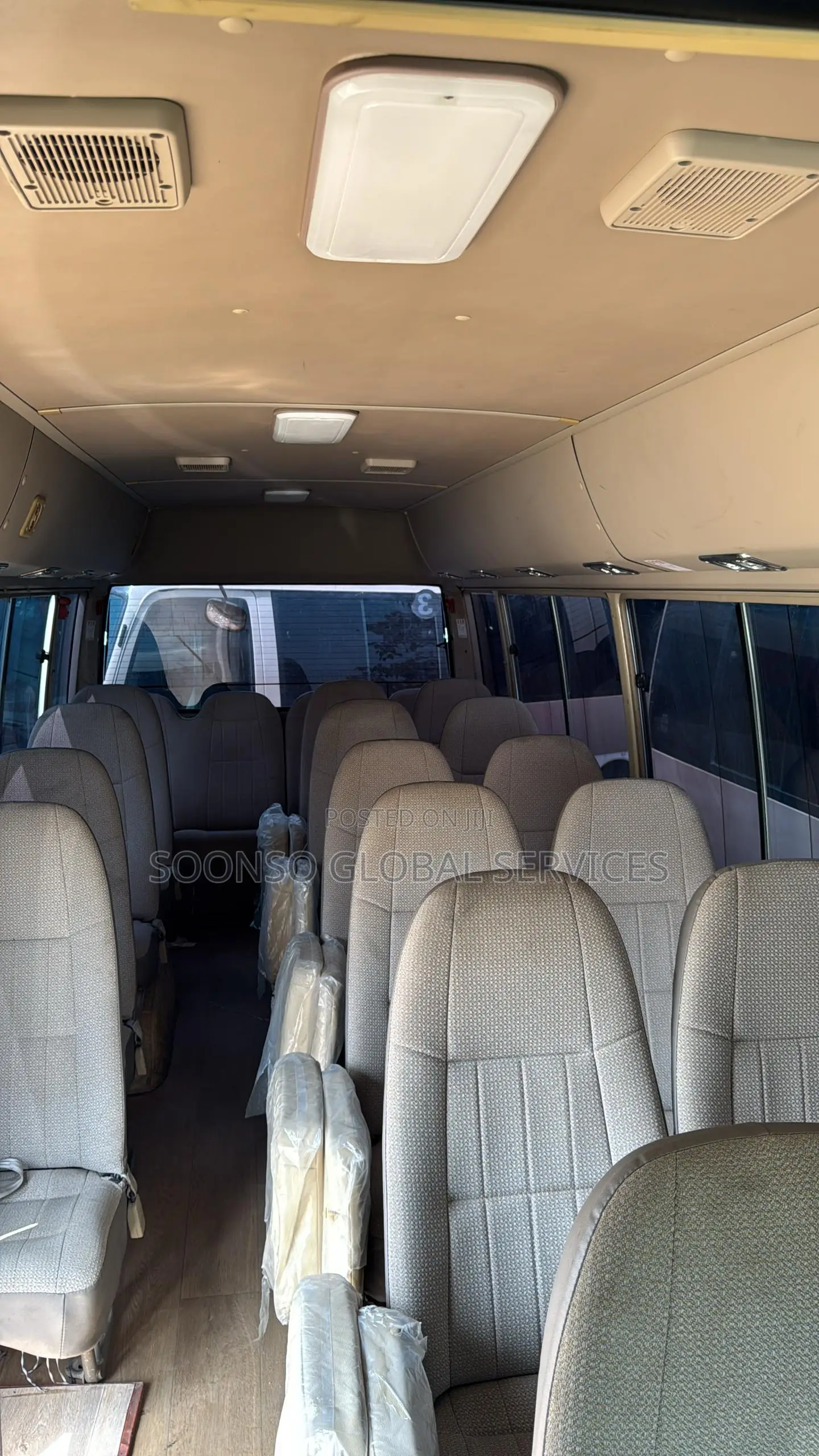 Toyota Coaster 2018 Brown