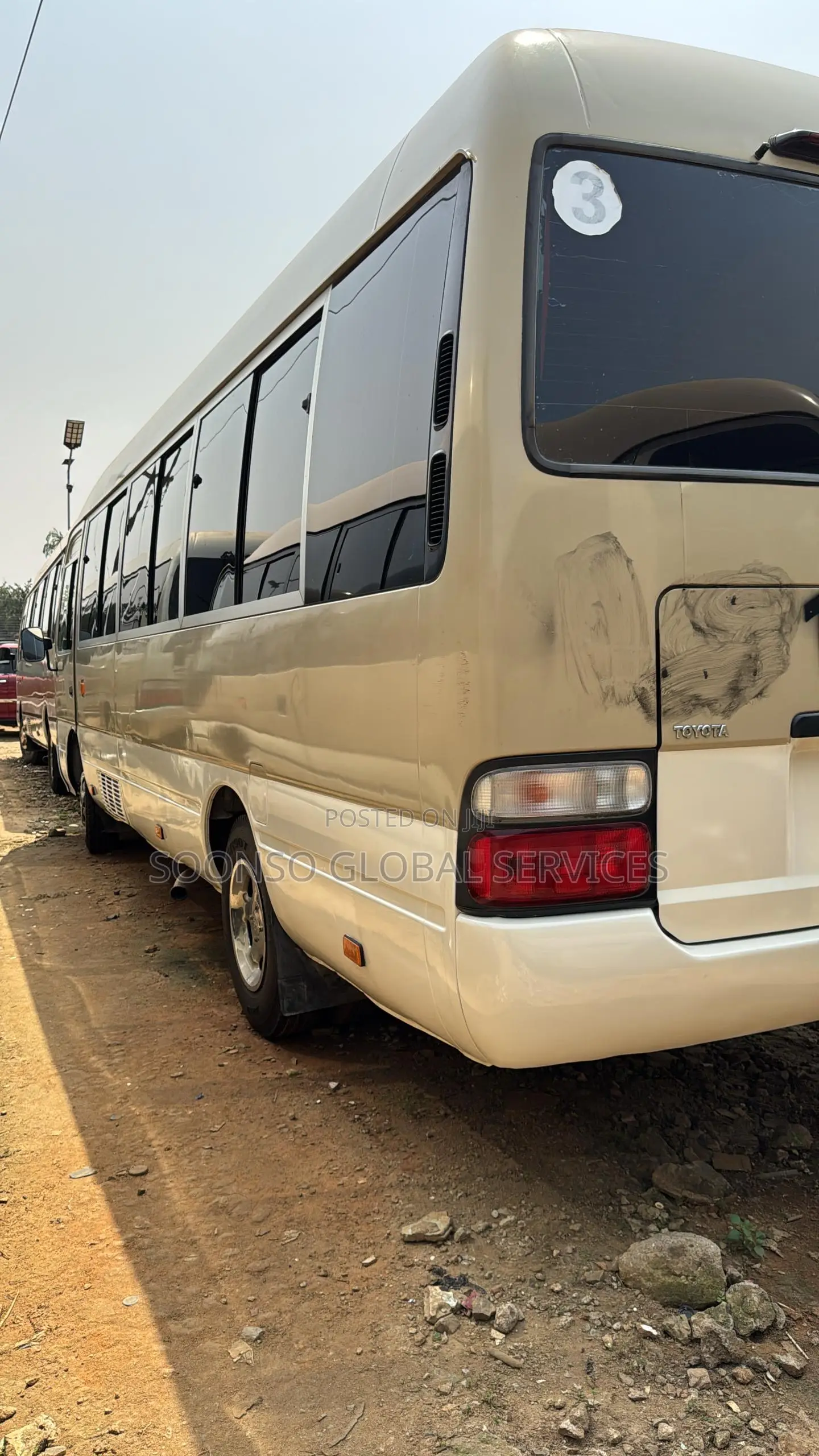 Toyota Coaster 2018 Brown