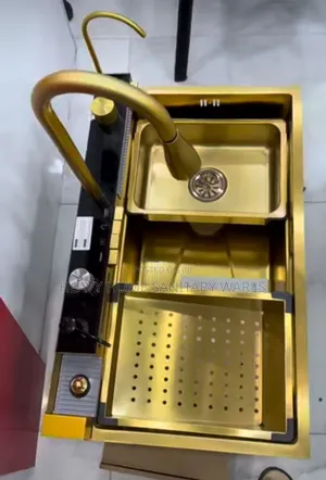 Chiso Gold Smart Kitchen Sink
