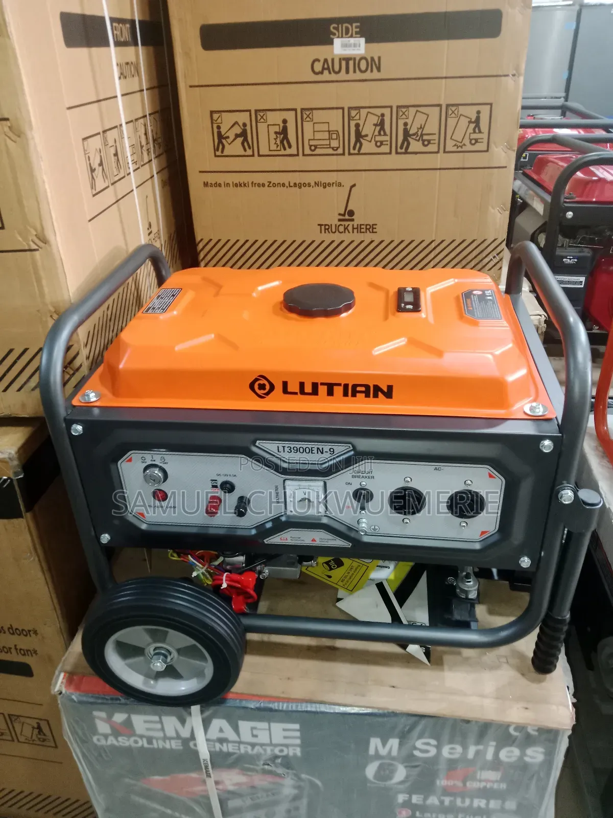 Lutian Generator 4.5kva Copper Coil