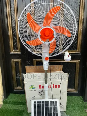Solar Rechargeable Fan
