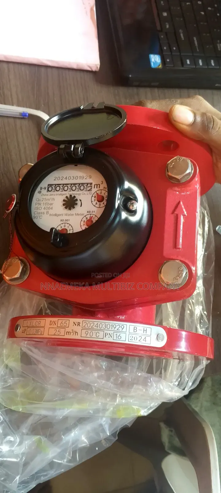 Flow Meter Hot Water Dn 50