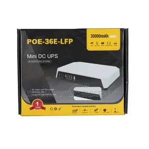 Ske Poe-36e-LFP Mini Dc Ups – 20,000mah for Routers CCTV