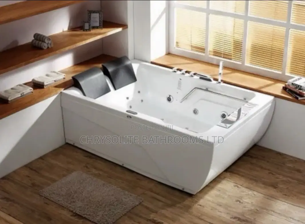 Double Hydromassage Bathtub
