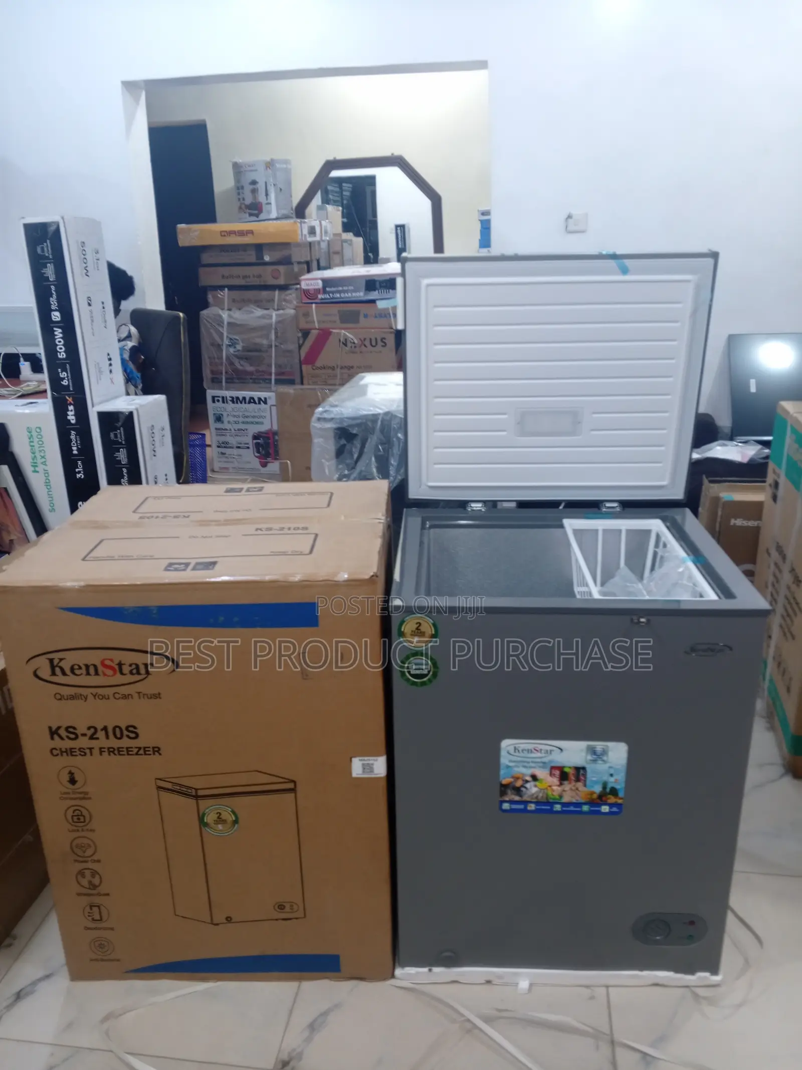 Kenster Horizontal Chest Freezer Unit
