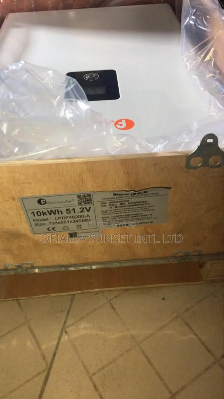 Felicity Solar 10kwh Lithium Battery