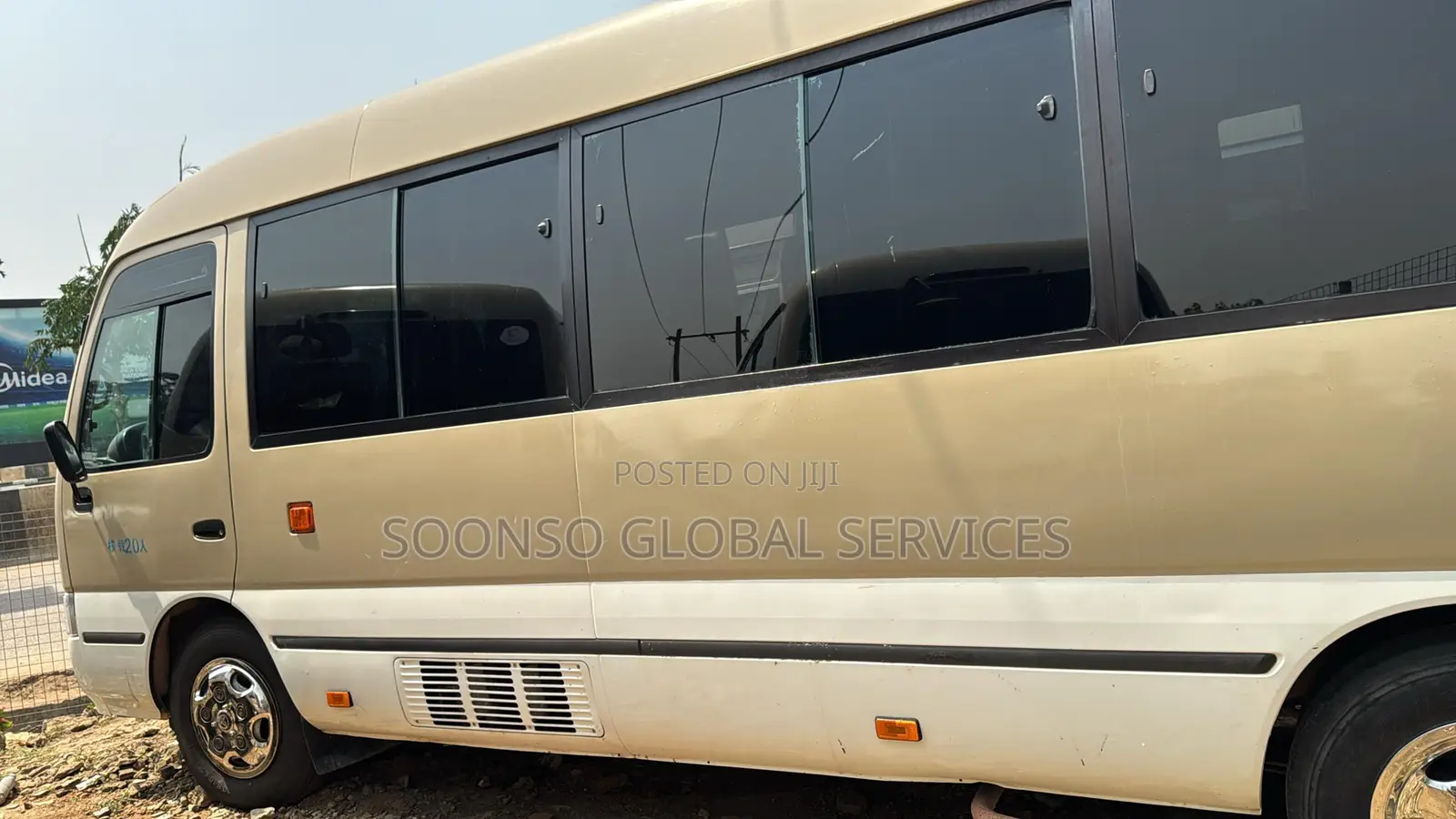 Toyota Coaster 2017 Brown