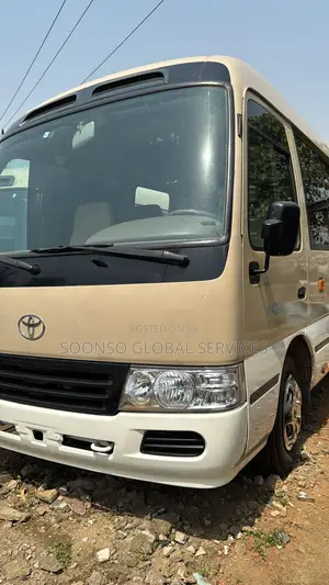 Toyota Coaster 2017 Brown