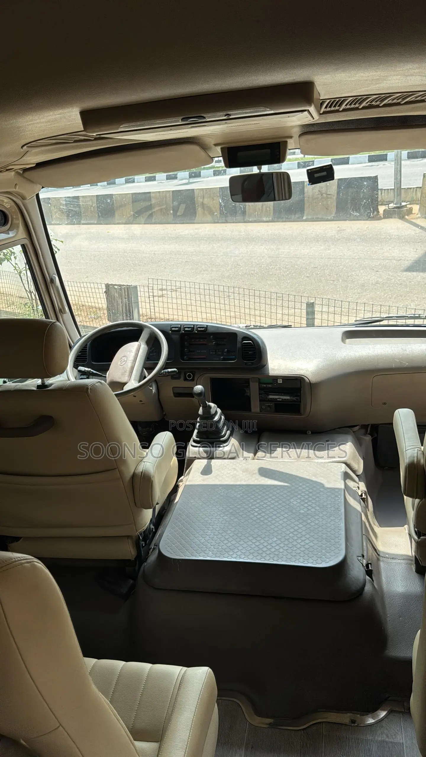 Toyota Coaster 2017 Brown