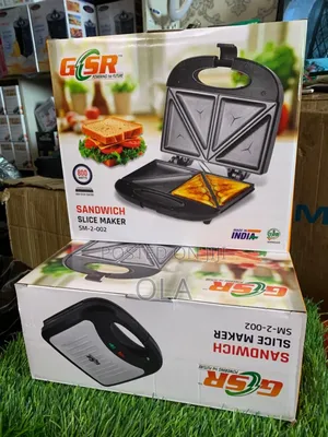 Brand New GSR 2-Slice Sandwich Maker Toaster - 800w