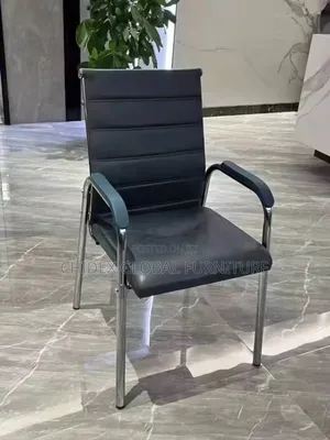 Office Leather Visitors Chairs