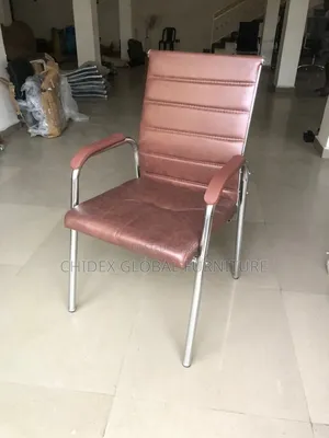 Office Leather Visitors Chairs
