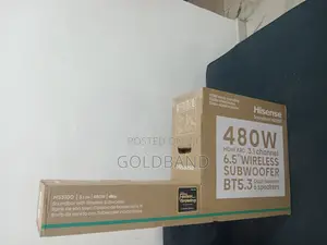Hisense 480w Bluetooth Surround Soundbar