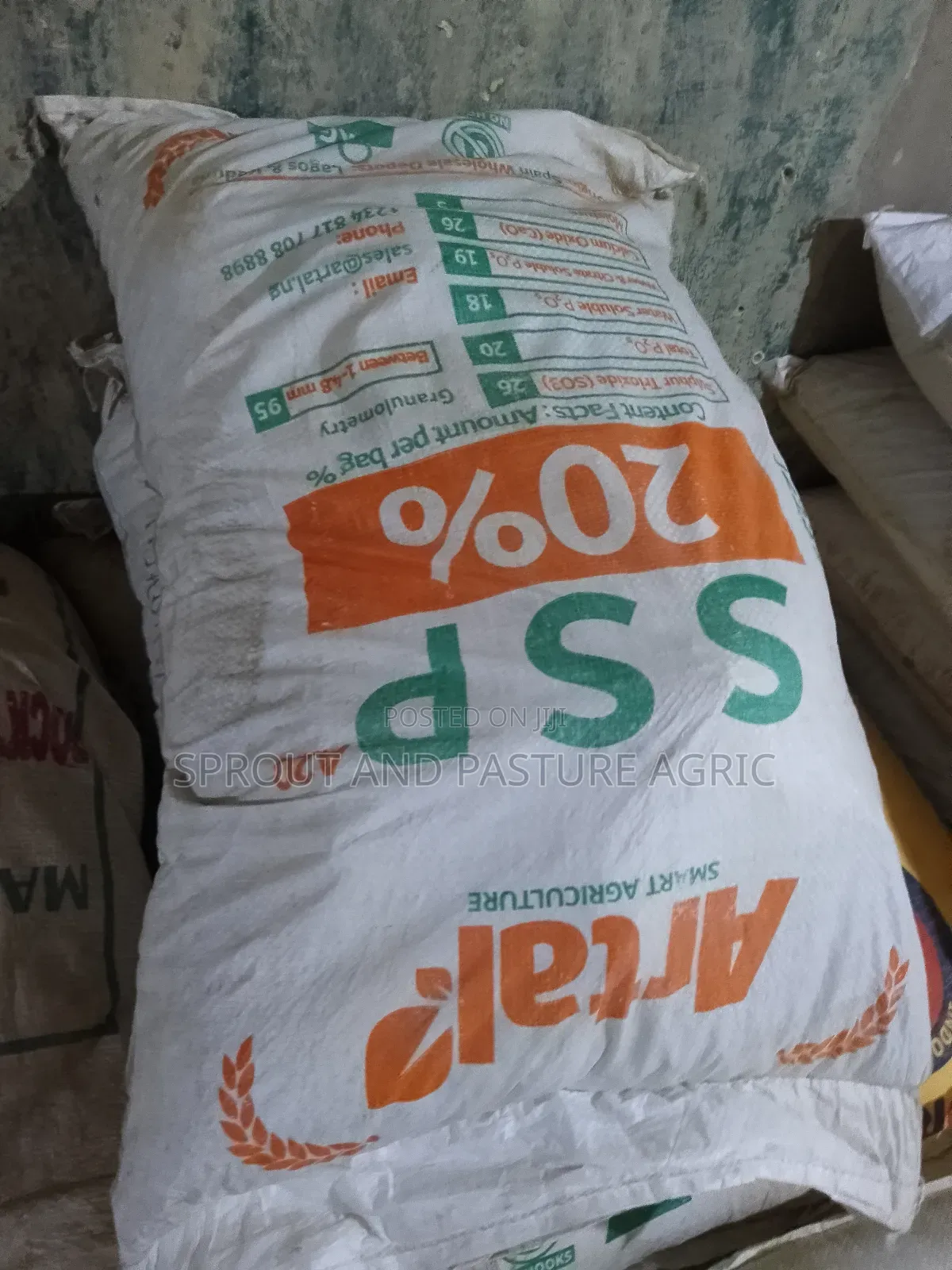 Single Super Phosphate Ssp Artal