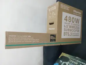 Hisense 480w Soundbar With Rich Bassv