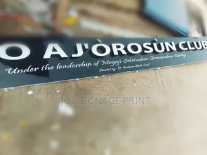 Signage for Clubs