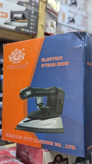 Two Lion Electric Steam Iron