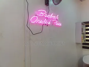 Neon Indoors Signage