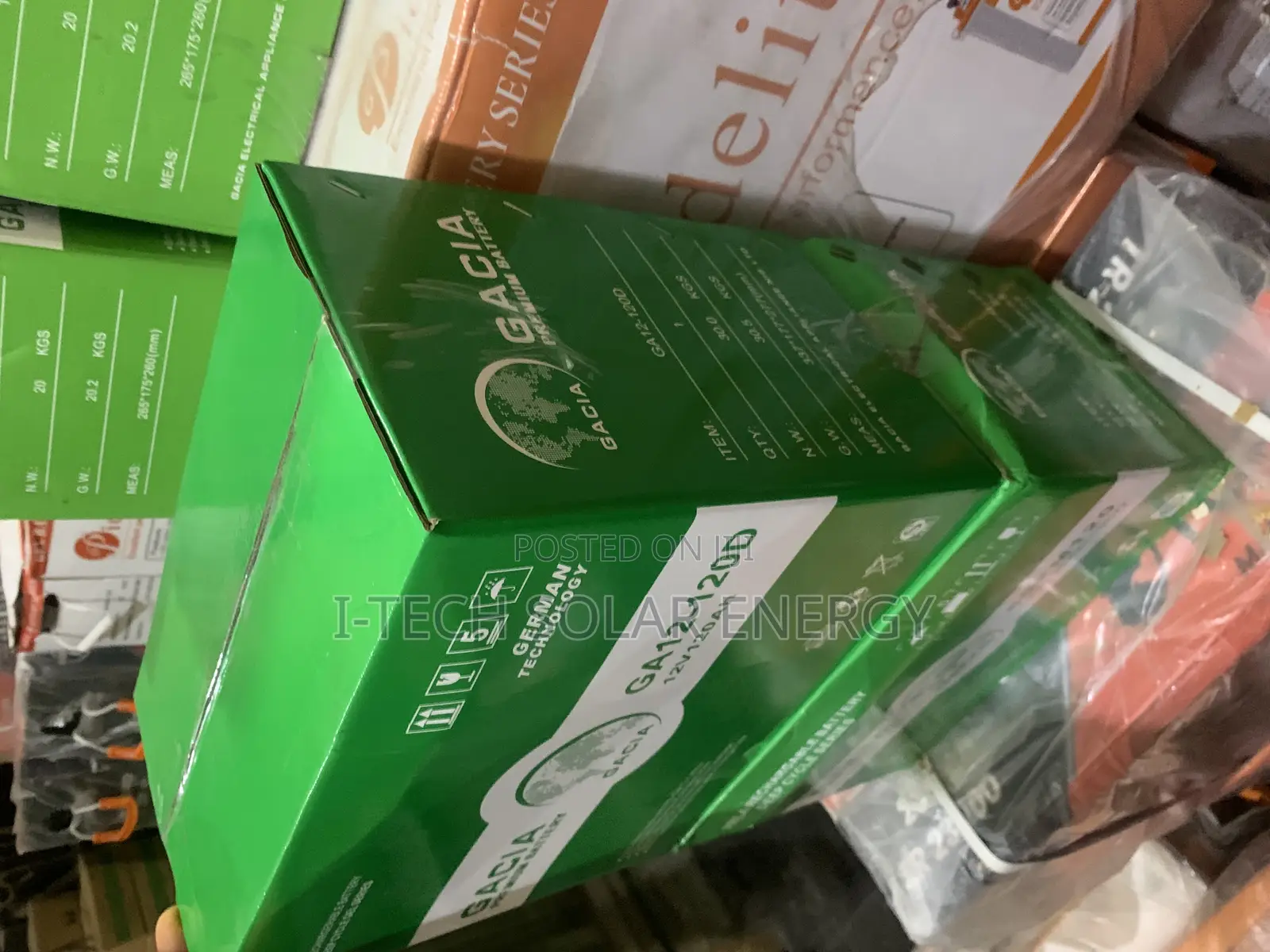 120arms Gacia Dry Cell Battery