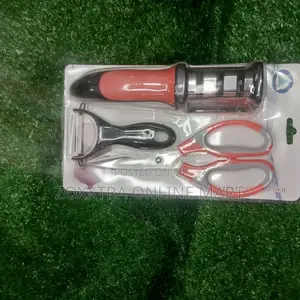 3-in-1 Kitchen Tool Set (Knife Sharpener • Scissors • Peeler)
