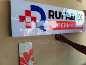 Luminous Fabricated Signage