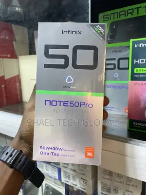 New Infinix Note 50 Pro 256 GB Gray