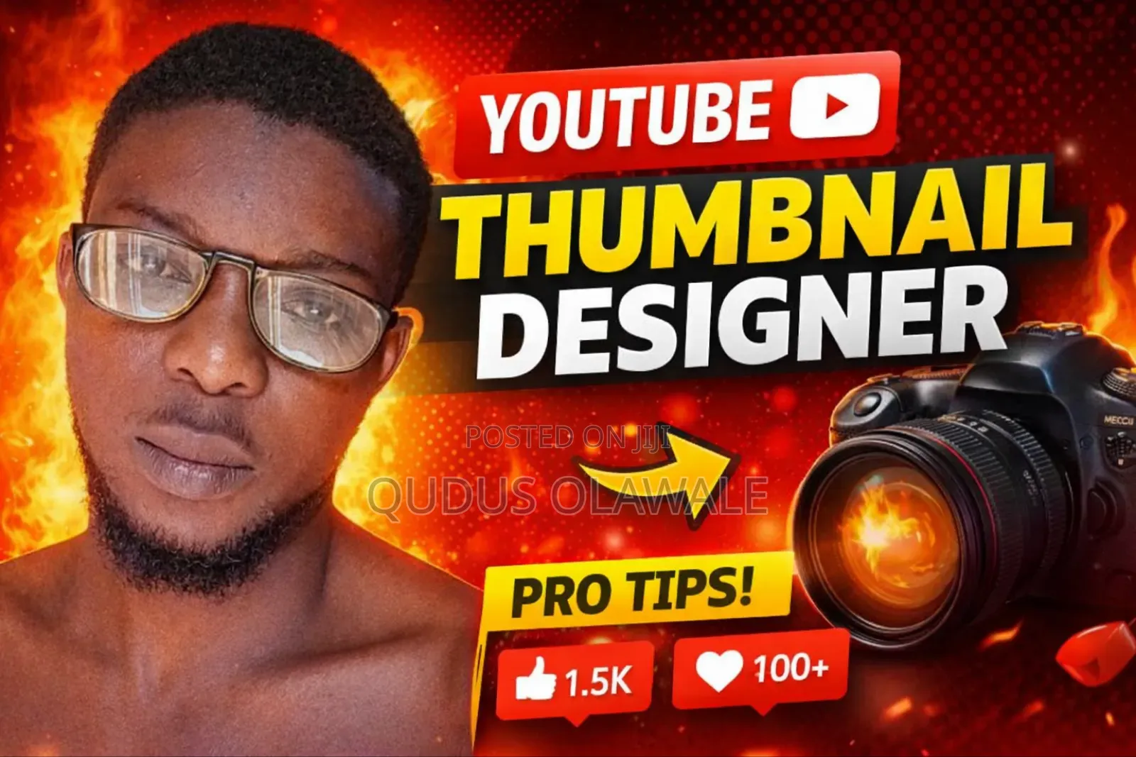 Professional Youtube Thumbnail Designer