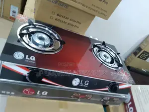 Lg 2 Burner Glass Surface Tabletop Gas Cooker Lg-004gls-Ns