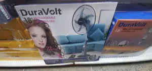 Duravolt 18" Rechargeable Standing Fan DRF-3918