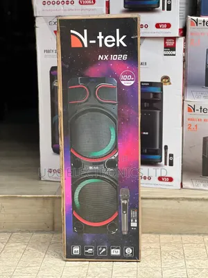N-tek Nx 1026 Mega Bass Rechargeable Bluetooth Speaker