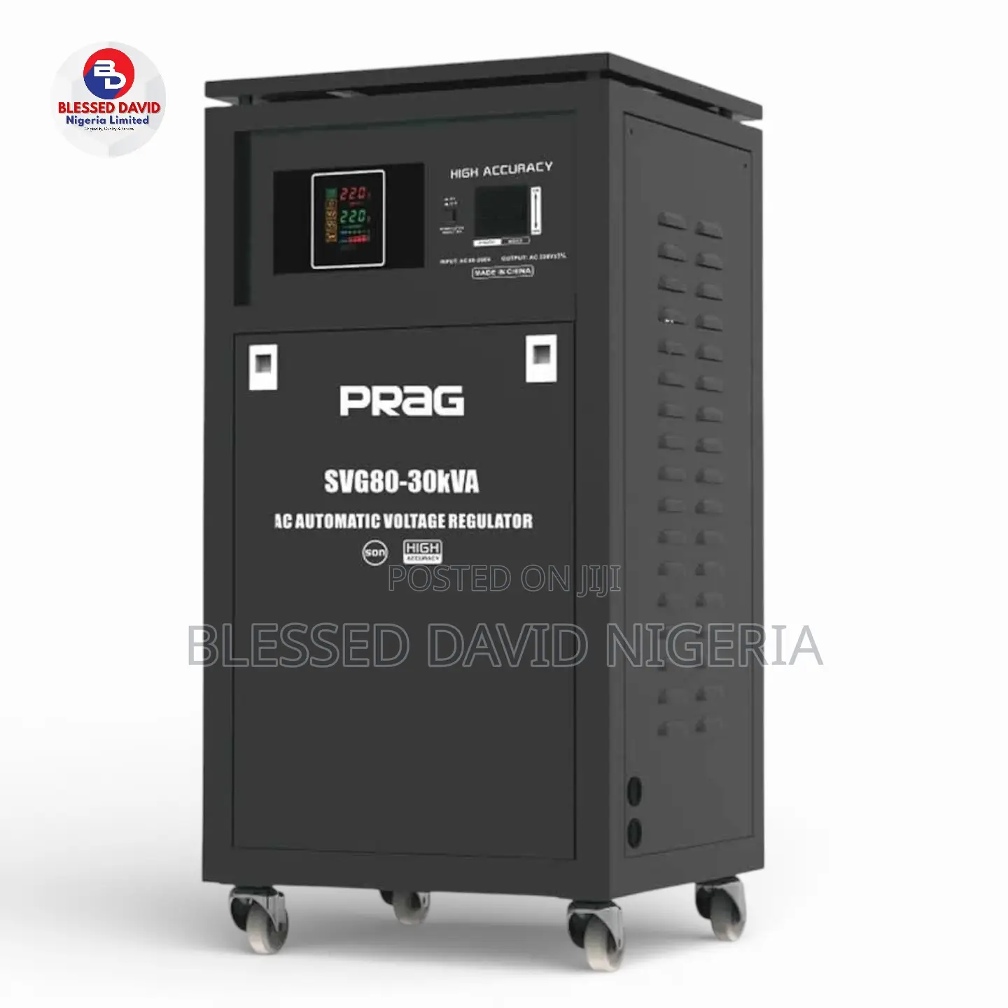 Prag 30kva Servo Voltage Stabilizer (80-260v)