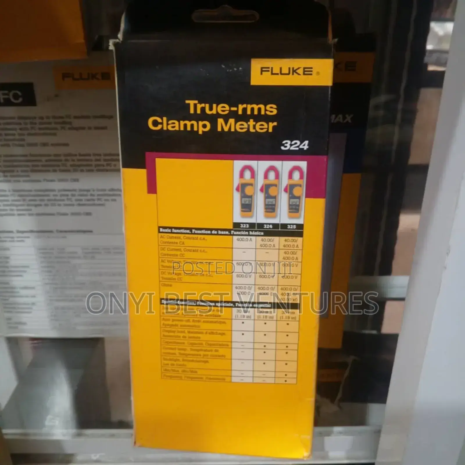 Fluke 324 True- RMS Clamp Meter