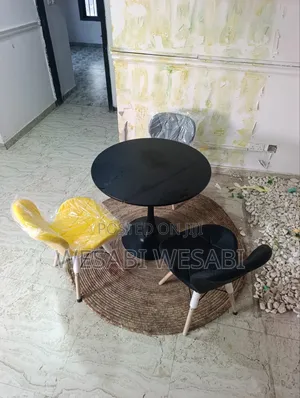 Quality Dining Table and 3 Chairs (Soft Leather)