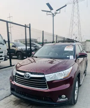 Toyota Highlander Limited 4dr SUV AWD (3.5L 6cyl 6A) 2015 Red