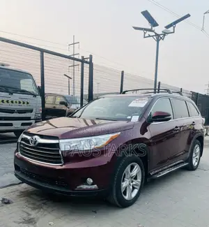 Toyota Highlander Limited 4dr SUV AWD (3.5L 6cyl 6A) 2015 Red