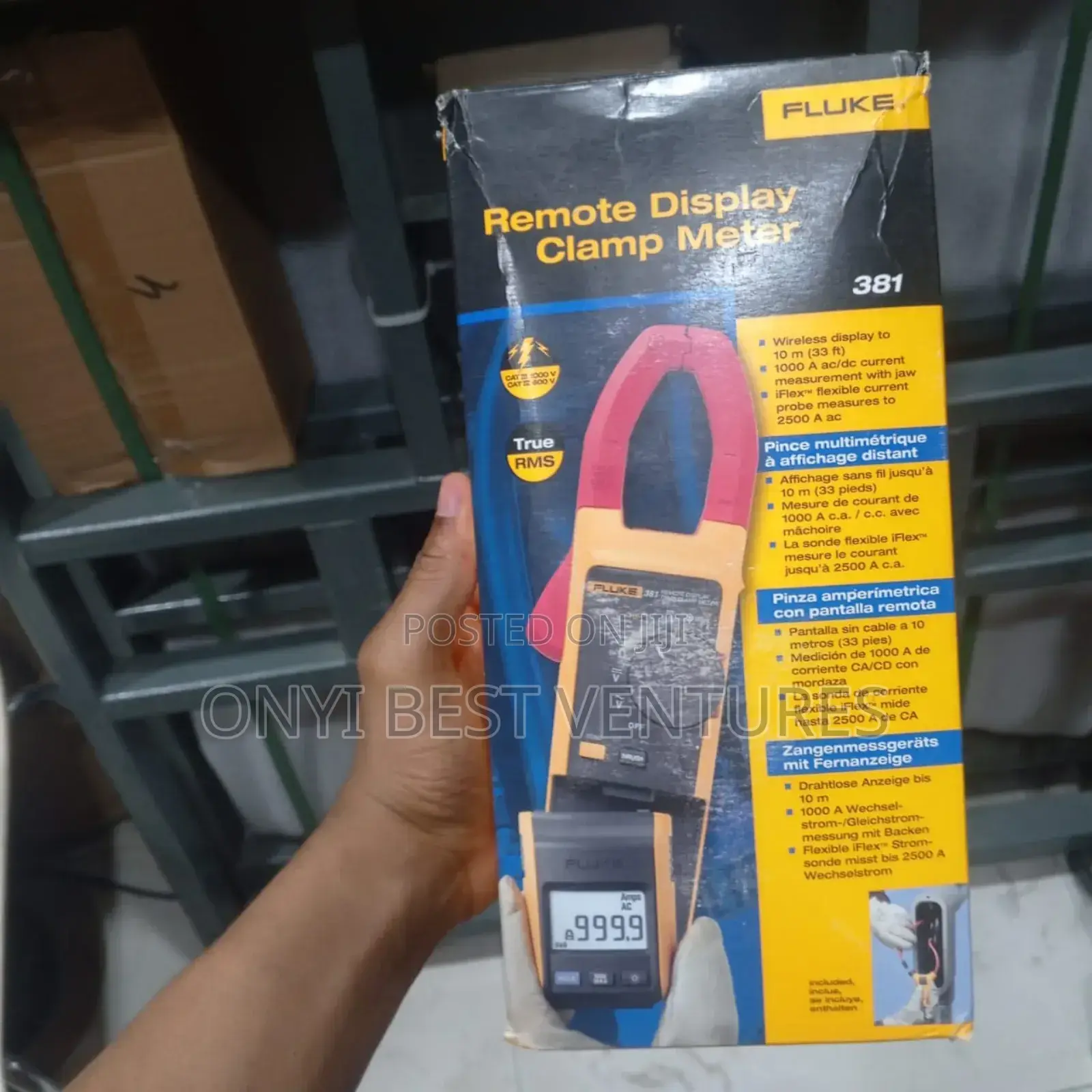 Fluke 381 Remote Display TRMS Clamp Meter