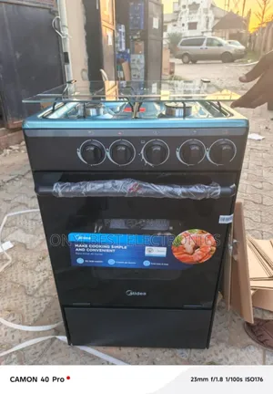 Midea 50 X 55, 4 Burner Gas Cooker With Oven