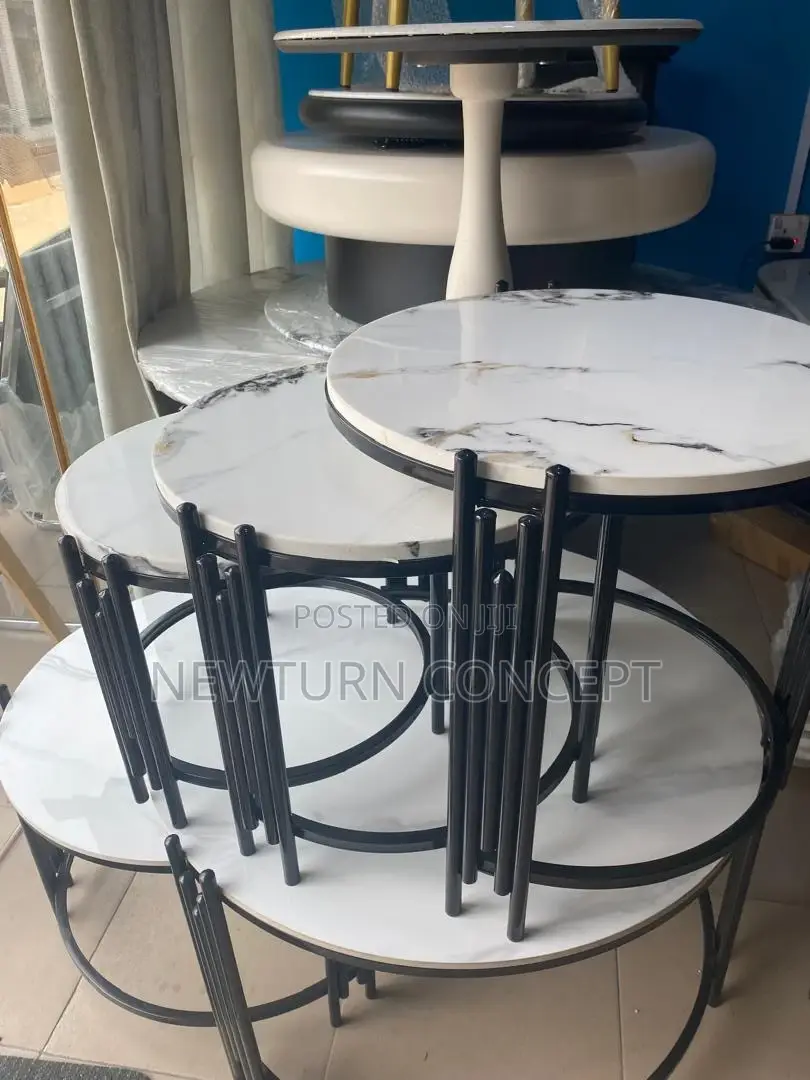 3in1 Marble Stools