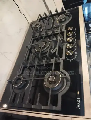 Original Quality Image Made in Turkey Built-in 5 Burners Gas Cooker